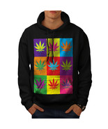 Wellcoda Blunt Cannabis Leaf Rasta Mens Hoodie, Pop Casual Hooded Sweats... - £25.49 GBP+