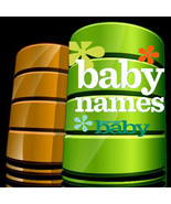 85000 BABY NAMES DATABASE - Only Database Available on the Internet - $30.74 CAD