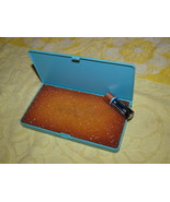 VINTAGE SOVIET RUSSIAN SELF INKING STAMP PAD PLASTIC BOX MADE IN USSR  NOS - $7.22