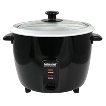 Better Chef 8 Cup Automatic Rice Cooker in Black With Rice Paddle and Measuring - £63.50 GBP