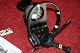 Sennheiser Headset Base SDW 5 BS US With Headphones SDW 60 HS Mint W3A2 - £87.18 GBP