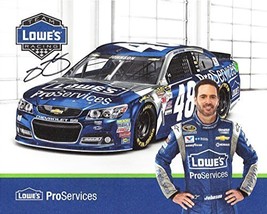 AUTOGRAPHED 2015 Jimmie Johnson #48 Lowes Pro Services Racing (Hendrick ... - £52.24 GBP