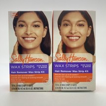 (2)  Sally Hansen Hair Remover Wax Strip Kit for Face and Bikini - £15.17 GBP