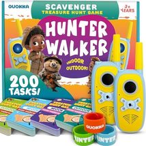 QUOKKA Scavenger Hunt for Kids Ages 4-8 - Treasure Hunting Outdoor Games for Kid - £12.50 GBP+