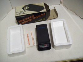 Vintage Micronta 22-2001 Microwave Leakage Detector Original Box Tested - $310.96 MXN