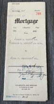 1942 Mortgage Certificate of Residence 509 North Washington Street Butle... - $17.50