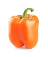 30 SEEDS ORGANIC ORANGE SUN SWEET BELL PEPPER PLANT HEIRLOOM SEEDS RAPID... - $8.35