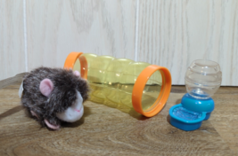 Our Generation Doll's plush guinea pig crawl tube hideout water bowl set... - $10.29