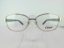 Chloe CE 2120 (733) Gold / Green 53-15-135 Eyeglass Frame - £70.76 GBP