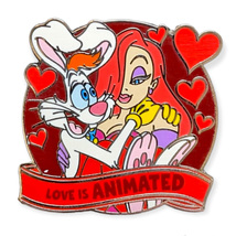 Who Framed Roger Rabbit Disney Pin: Love is Animated Roger and Jessica - $675.90