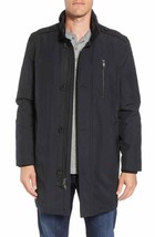 Mark New York Zip Button Quilted Lined Long Sleeve Winter Car Coat,Size S, Black - £44.31 GBP