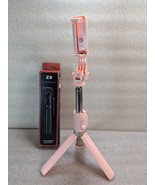 Pink Extendable Handheld Selfie Self Portrait Stick Monopod For Cell Pho... - £6.26 GBP