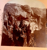 Overlooking Yosemite Valley Keystone 1899 Stereoview Photo - $109.99 MXN