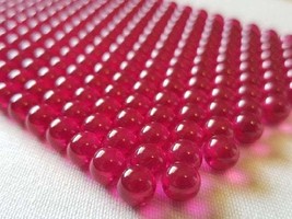 Nst Gems AAAAA quality synthetic ruby corundum round loose balls without... - $30.00+
