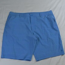 Hang Ten 40 x 11&quot; Light Blue Stripe Tech Wicking Hybrid Shorts - £9.97 GBP