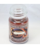 Yankee Candle Spiced Cocoa 22 oz Jar Candle Large Retired Housewarmer NEW! - $77.06 CAD