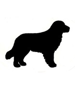 Golden Retriever Dog Canine Decal Black Silhouette Sticker on a Clear Ba... - $6.79 CAD