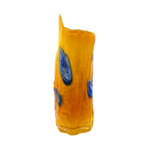 Vintage Murano Tree Vase: A Captivating Fusion of Orange &amp; Blue Elegance - $250.00