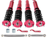 Coilovers Struts Adjustable Rear Camber + Toe Arm Kit For BMW 5 Series E... - £286.27 GBP