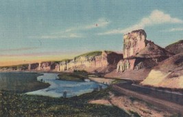 Toll Gate Rock Palisades Green River Wyoming WY Postcard C17 - £2.38 GBP