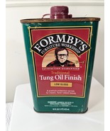 Formby&#39;s Furniture Workshop Traditional Tung Oil Finish LOW Gloss Metal Can - $27.00