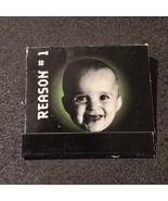 Lollapalooza 1993 Matchbook Commemorative Condom Souvenir Sealed Baby Skull - $169.71 CAD