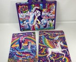 Lisa Frank Art Case Tikanni 2020 Trifold Portfolio W/ Coloring Book Stic... - £11.95 GBP