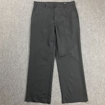 Adidas Golf Pants Men&#39;s 36x32 Black Climalite Straight Leg 100% Polyester - €21,60 EUR