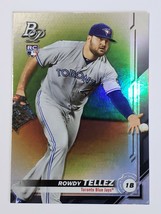 2019 Rowdy Tellez Rookie Bowman Platinum Mlb Baseball Card 16 Toronto Blue Jays - £3.12 GBP