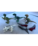 Lot Lego Jurassic World Dinosaurs Green Velociraptors Tan Mint complete ... - £38.88 GBP