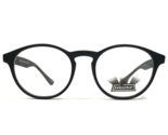 Broadway Eyeglasses Frames SMILEN EYEWEAR JAMES MATTE BLACK Round 47-20-140 - $34.64