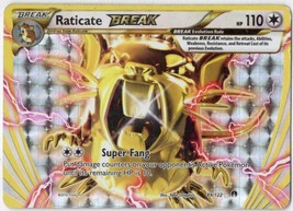 Pokemon Raticate Break 89/122 Holo Card XY Breakpoint 2016 - $9.99