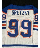 Wayne Gretzky Signed Edmonton Oilers Hockey Jersey COA - $449.00