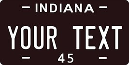 Indiana 1945 Personalized Tag Vehicle Car Auto License Plate - £13.34 GBP
