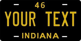 Indiana 1946 Personalized Tag Vehicle Car Auto License Plate - £13.09 GBP