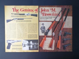Vintage 1981 The Genius of John M. Browning - Original 5 Page Article - £5.24 GBP