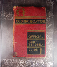 Bartenders Guide 1937 WITH HISTORY Old mr Boston Theatrical Grill Cocktail Vinta - £115.48 GBP