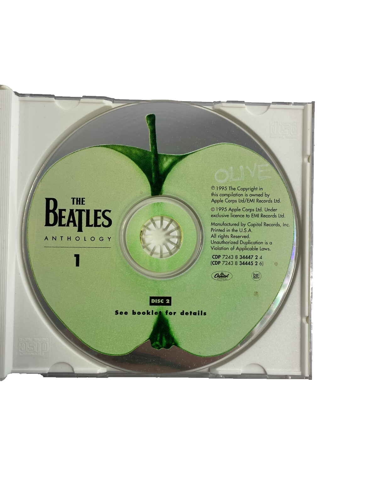 The  Beatles Anthology Free As A Bird We Were Four Guys That's All CD#37 Item image 5