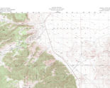Powell Mtn. Quadrangle Nevada 1955 Topo Map USGS 1:62500 Topographic - $21.99