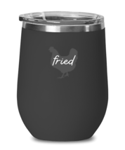 Wine Tumbler Stainless Steel Insulated  Funny Fried Chicken Hen  - £21.83 GBP