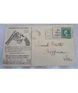Fouke Fur Advertising Postcard H &amp; R revolver baites 1921 antique St Louis - $436.74 MXN
