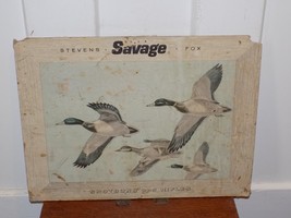 Vintage Savage Shotguns and Rifles Cardboard Store Advertising Sign - €77,12 EUR