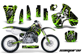 KAWASAKI KX500 88-04 GRAPHICS KIT CREATORX DECALS SAMURAI GB - £140.18 GBP