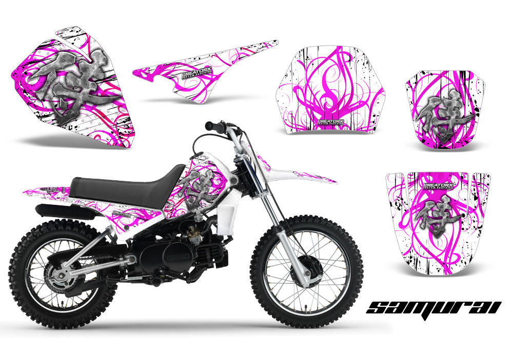 YAMAHA PW80 GRAPHICS KIT CREATORX DECALS SAMURAI PW - $95.98