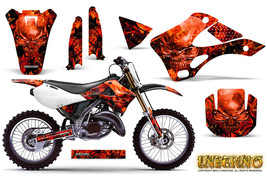 Kawasaki Kx125 Kx250 99 02 Graphics Kit Creatorx Decals Inferno R - $178.15