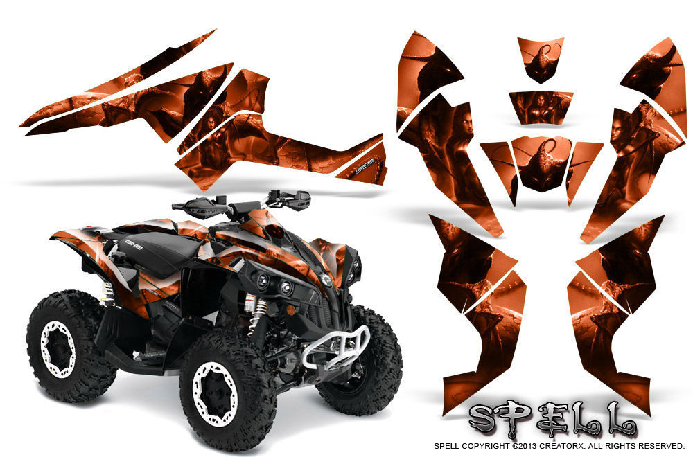 Primary image for Can-Am Renegade Graphics Kit by CreatorX Decals Stickers SPELL O