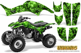 HONDA TRX 400 1999-2007 GRAPHICS KIT CREATORX DECALS STICKERS INFERNO G - £139.36 GBP