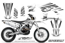 Yamaha Wr450 F 2012 2013 2014 Graphics Kit Creatorx Decals Speedx Bw - £140.90 GBP