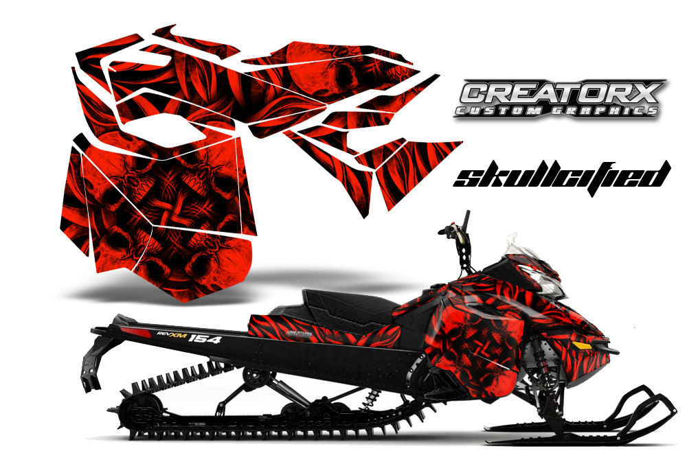 Primary image for SKI-DOO REV XM SUMMIT SNOWMOBILE SLED GRAPHICS KIT WRAP CREATORX DECAL SFR