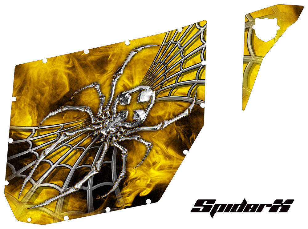 CANAM COMMANDER PRO ARMOR DOOR GRAPHICS KIT DECALS STICKERS SXY ATV